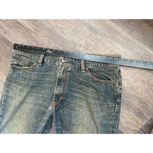 X2 Denim Laboratory Jeans Vintage Y2K Express Mens Size 38x30 Loose Straight Leg - Picture 10 of 12